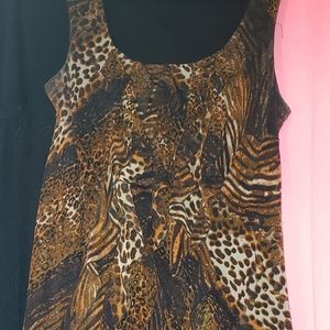 Tiger & Leppard animal print dress